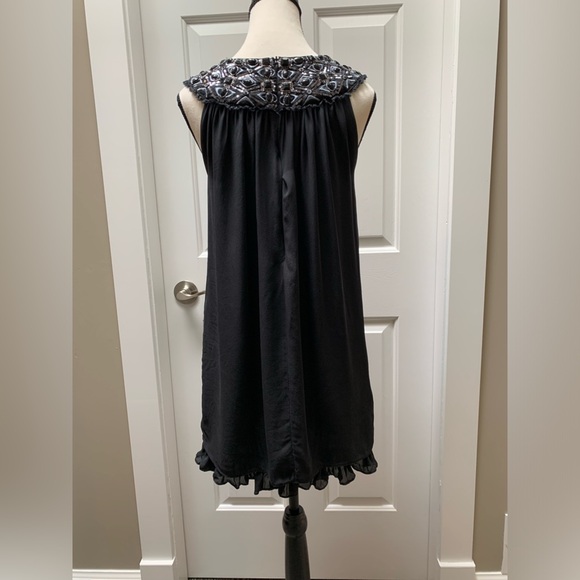 ALICE & OLIVIA 💯 Silk beaded mini dress - Picture 2 of 12